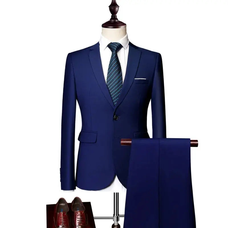 Suits Wedding For Men Blazers Set Elegant 3 Pieces Business Luxury Formal Vest Pants Full Coats 2023 Jackets Free Shipping ZHUOLIN Suit Store EBOYGIFTS