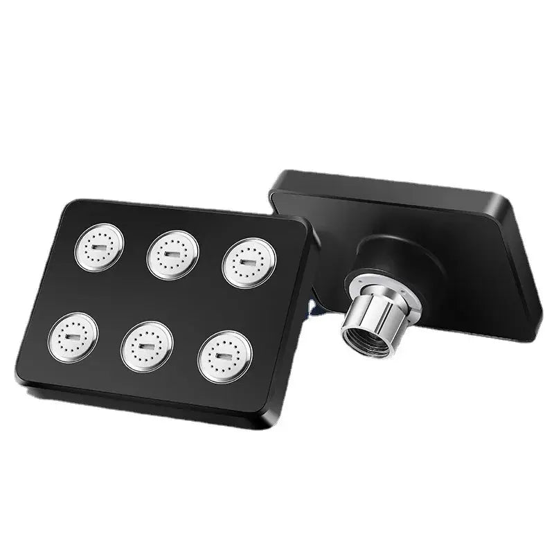 High Pressure Mini Rainshower Magic Water Flow Rainfall Shower Head Water- saving Shower Bathroom Accessories Showerhead