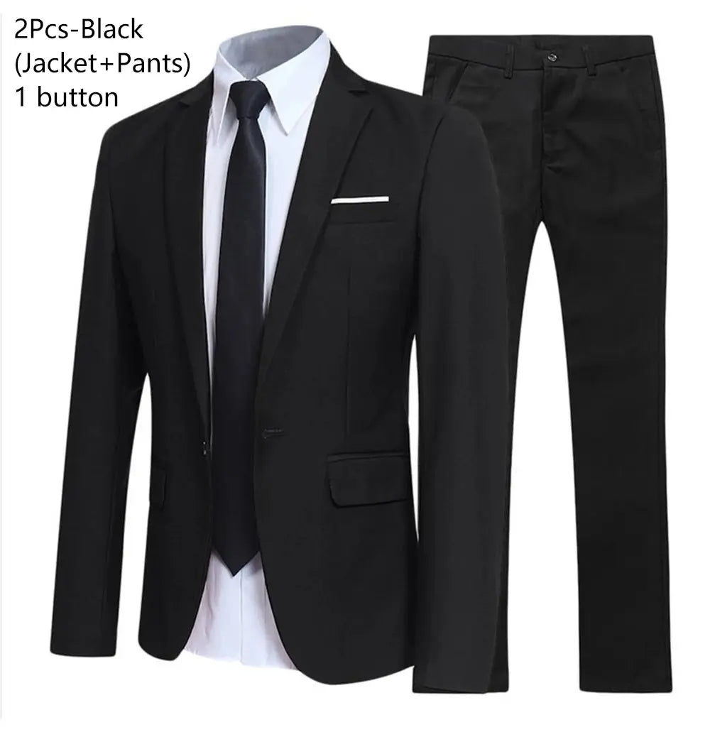 Suits Wedding For Men Blazers Set Elegant 3 Pieces Business Luxury Formal Vest Pants Full Coats 2023 Jackets Free Shipping ZHUOLIN Suit Store EBOYGIFTS