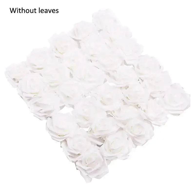 echo-friendly 10/20/30 Heads 8CM Artificial PE Foam Rose Flowers