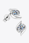 1 Carat Moissanite 925 Sterling Silver Stud Earrings  