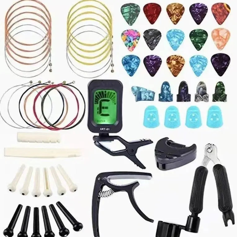 Guitar Accessories Suit Finger Stall Pick  