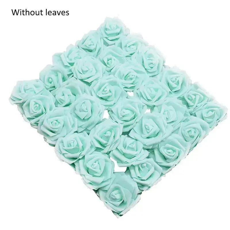 echo-friendly 10/20/30 Heads 8CM Artificial PE Foam Rose Flowers