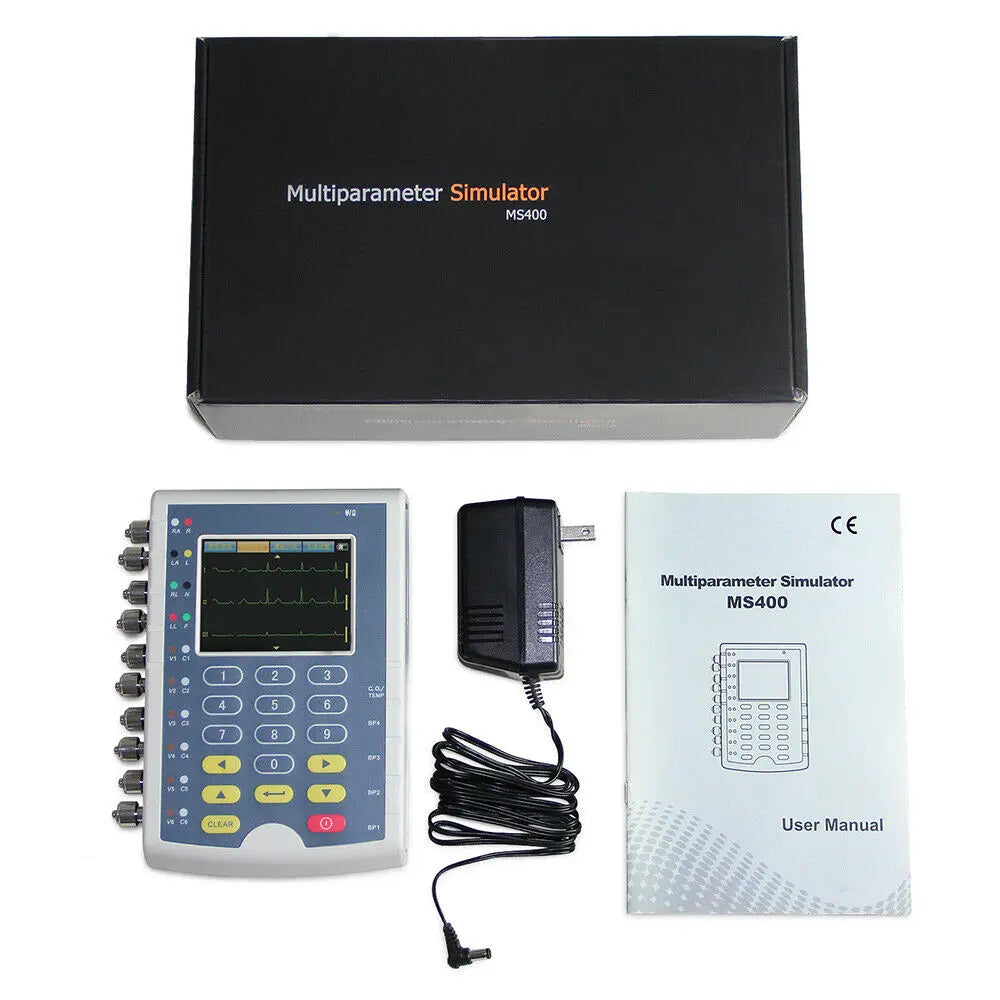 Portable Contec Touch MS400 Multi-parameter Patient Simulator ECG Simulator CJDropshipping