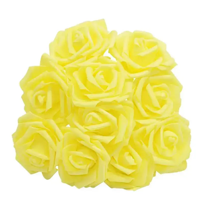 echo-friendly 10/20/30 Heads 8CM Artificial PE Foam Rose Flowers