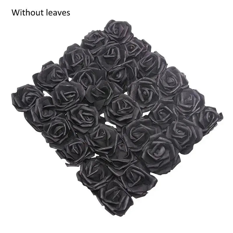 echo-friendly 10/20/30 Heads 8CM Artificial PE Foam Rose Flowers