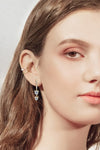 Adored Be The One Moissanite Drop Earrings  