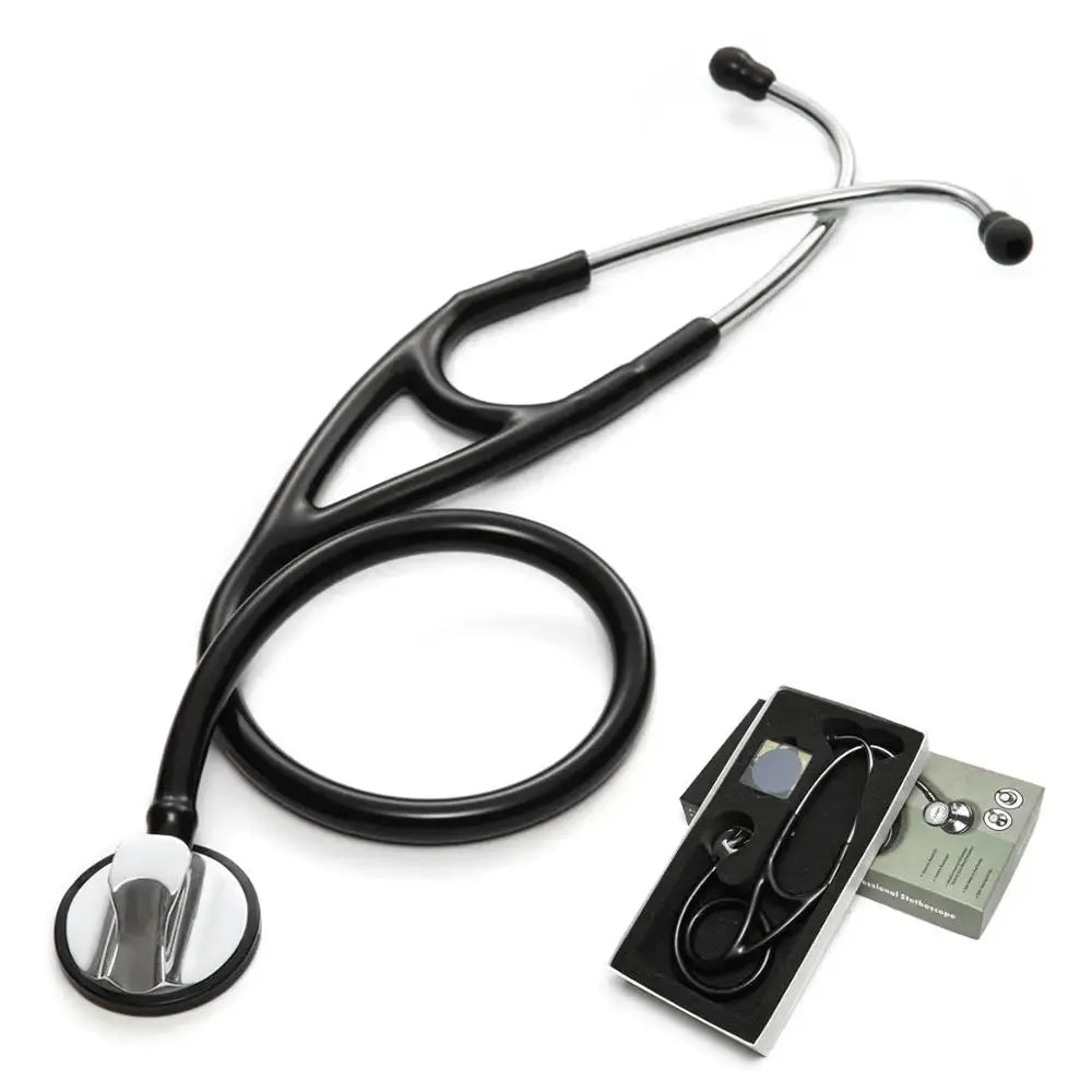 Professional Heart Lung Cardiology Stethoscope Doctor Student Medical Equipment Device Medical Doctor Single Head Stethoscope ViveFit Store