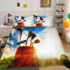 Golf Duvet Cover Set King Queen Ball Games Theme Bedding Set for Adult Men Sports Enthusiasts Green Grass Polyester.Quilt Cover  