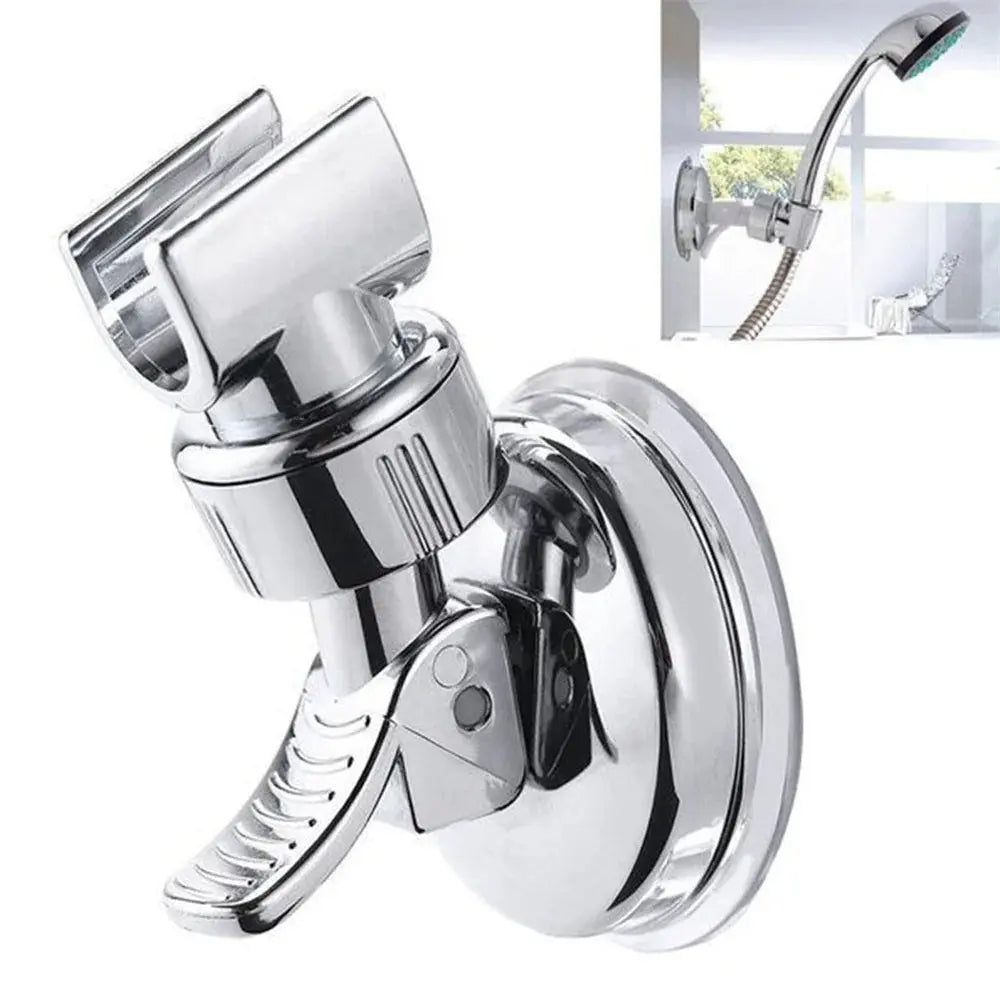 Shower Head Holder Universal 360 Degrees Adjustable Holder with Suction Cup Wall Mount No Punching Bracket Bathroom Accessories  