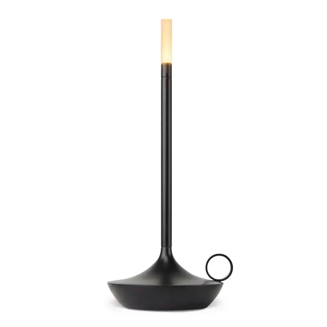 Vintage Aluminium Cordless Candle Lamp