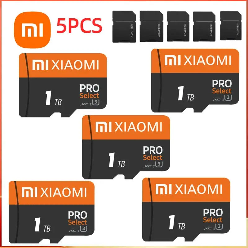 Xiaomi A2 Class10 Memory Card 2TB 1TB Mini SD Card 512GB 256GB TF Flash Card Flash Drive Mini Sd Tf For Phone Car Device Monitor  