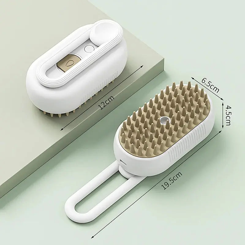 3 IN 1 PET STEAMY MASSAGE SPA BRUSH (50% OFF TODAY!) Pet Expert Store