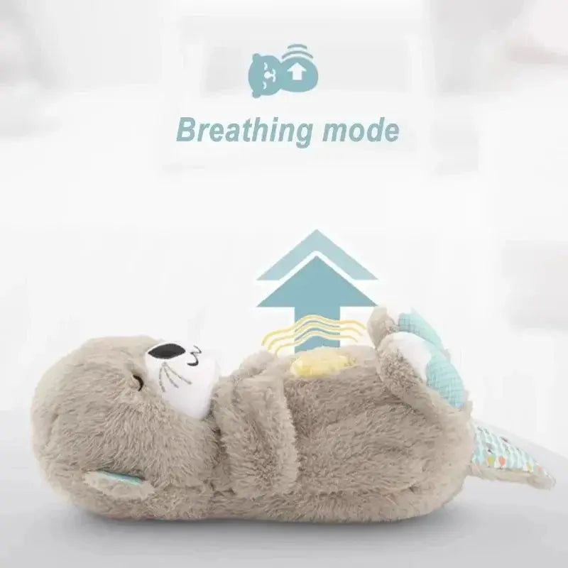 Breathing Buddy Baby Soothing Otter Plush Doll  