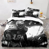 American Football Duvet Cover Set 3D Sports Rugby Player Polyester Comforter Cover for Men Teens Boy Kid Bedding Set King Queen  