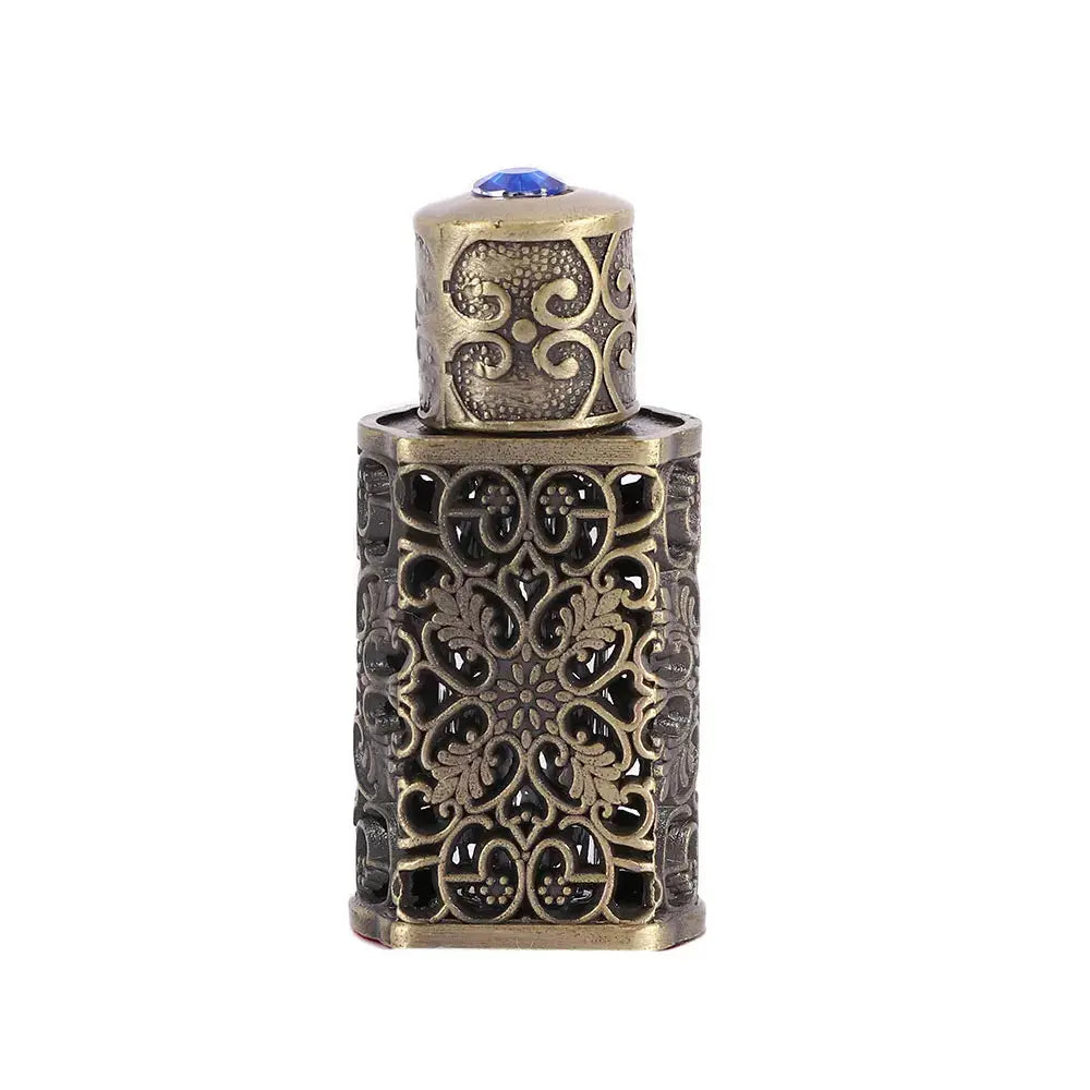 3ml Antiqued Perfume Refillable Bottle Arab Style Essential Oils Atomizer Perfume Spray Bottle Wedding Decoration Gift AAAAApril Store