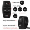 Electric Bike Scooter Light Switch DK226 Ebike Lamp and Horn Switch DK336 for Motorcycle Button Can Control Turn Signal Light  