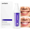 V34 30ml SMILEKIT Purple Whitening Toothpaste Remove Stains Reduce Yellowing Care For Teeth Gums Fresh Breath Brightening Teeth Skin Care Top Flow Store