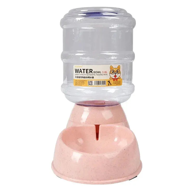 🐾PetFeast Automatic Dog Water Dispenser & Feeding Bowl Combo🐱 Shop1102892222 Store