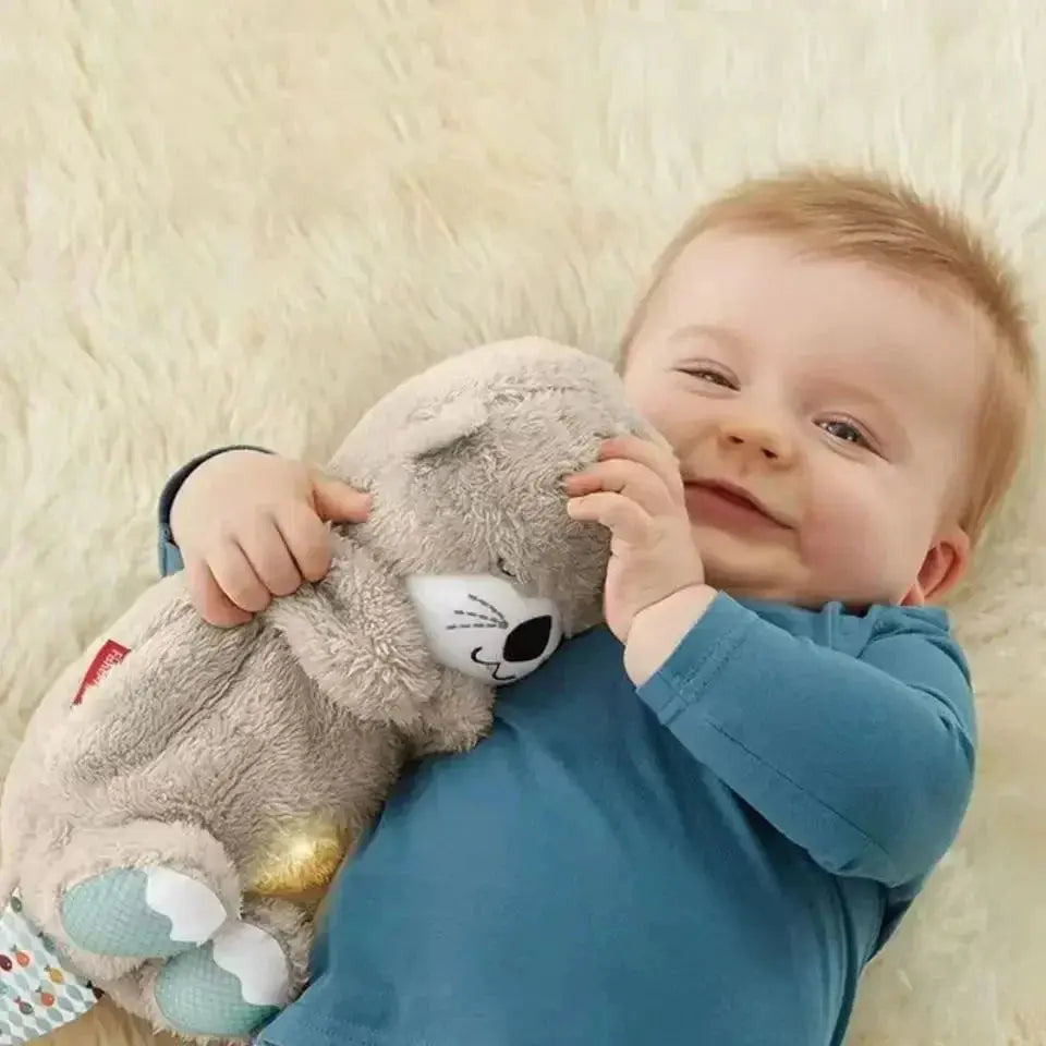 Breathing Buddy Baby Soothing Otter Plush Doll  