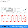 Turmera 13S 20A 30A BMS 48V 52V Lithium Battery Protection Board Spot Welding Directly Use in Electric Bike or E-scooter Battery  