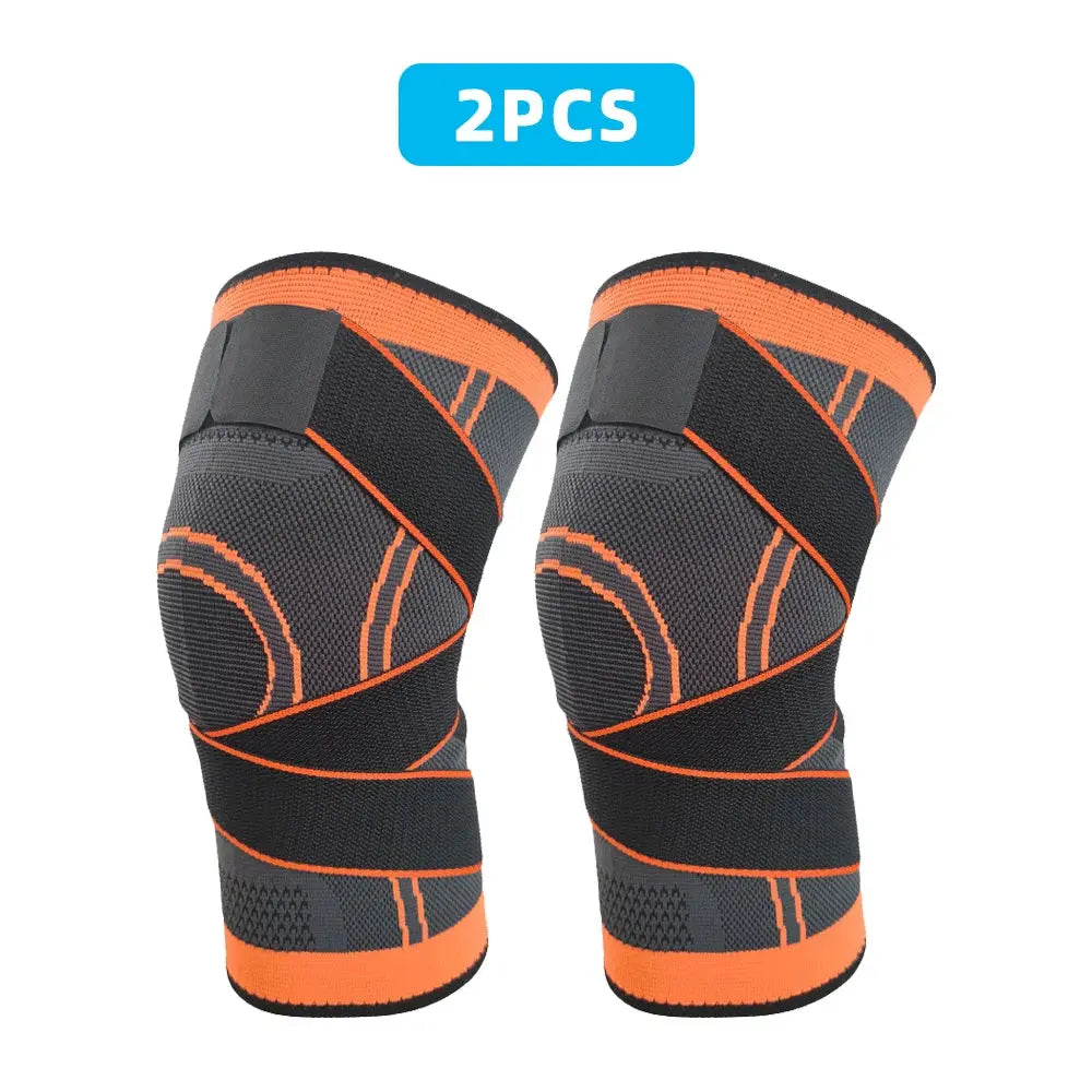 2PCS Knee Pads Sports Pressurized Elastic Kneepad Bracyc Official Store