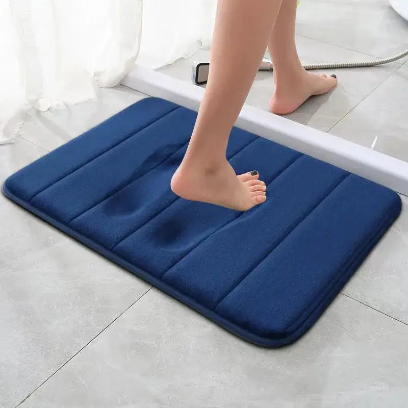 Home Bath Mat Super Absorbent Bathroom Carpets Rugs Soft Memory Foam Floor Bedroom Toilet Floor Shower Rug Home Decor  