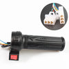 Electric Bike Bicycle Twist-Throttle High/Medium/Low Speed/Forward/Reverse Wire Throttle Grip For Electric Scooter Bike Handleba  