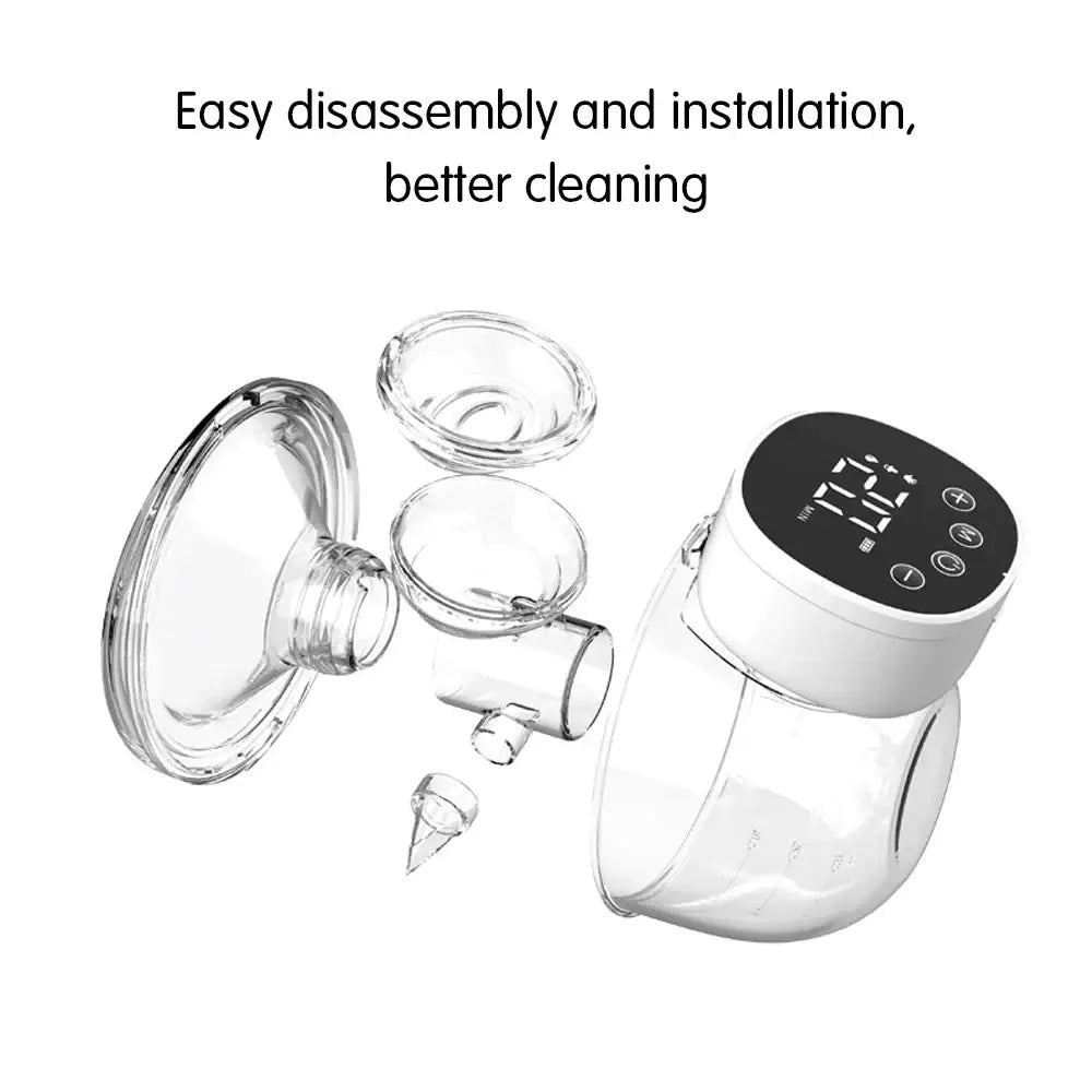 Wearable Electric Breast Pump: Hands-Free, Silent and 3 Modes Featured Toy Store