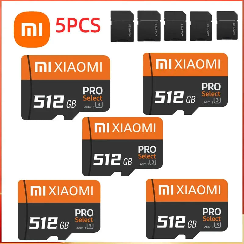 Xiaomi A2 Class10 Memory Card 2TB 1TB Mini SD Card 512GB 256GB TF Flash Card Flash Drive Mini Sd Tf For Phone Car Device Monitor  