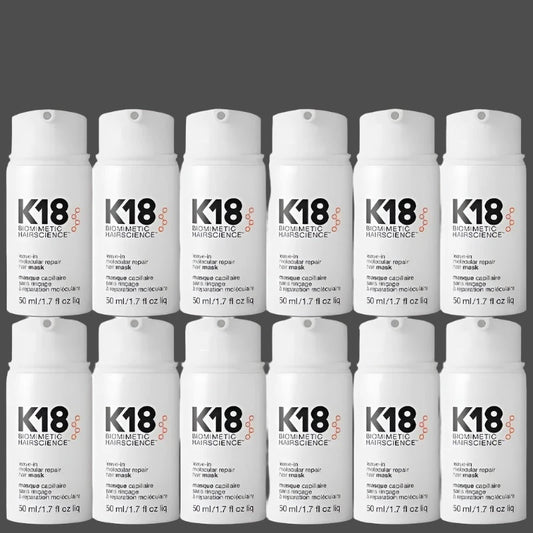 50ml K18 Original Leave-In Repair Hair Mask Treatment To Repair Dry or Damaged Hair 4 Minutes To Reverse Hair Damage Moisturize Makeup Beauty Online Store