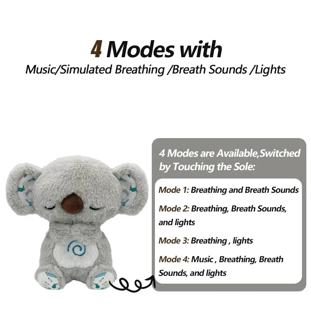 Breathing Buddy Baby Soothing Otter Plush Doll  