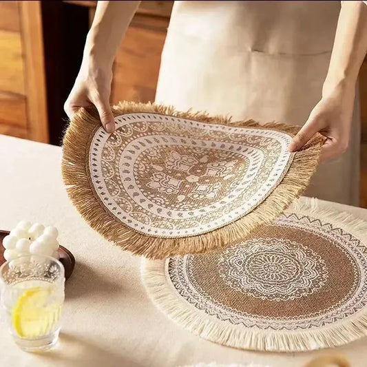 Round Placemat Table Non-Slip ZMXUNQ Global Store