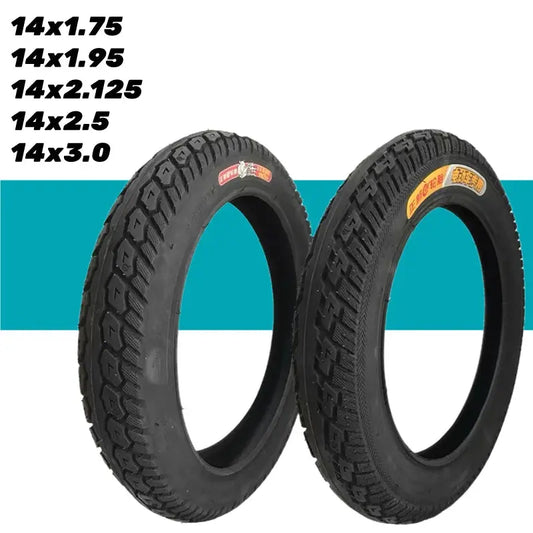 CST Electric Bike Tires 14x1.95 14 Inch 14x1.751 14x2.125 14x2.50 14x3.0 Electric Cycle Tyre For Ebike Electric Bicycle Tire  