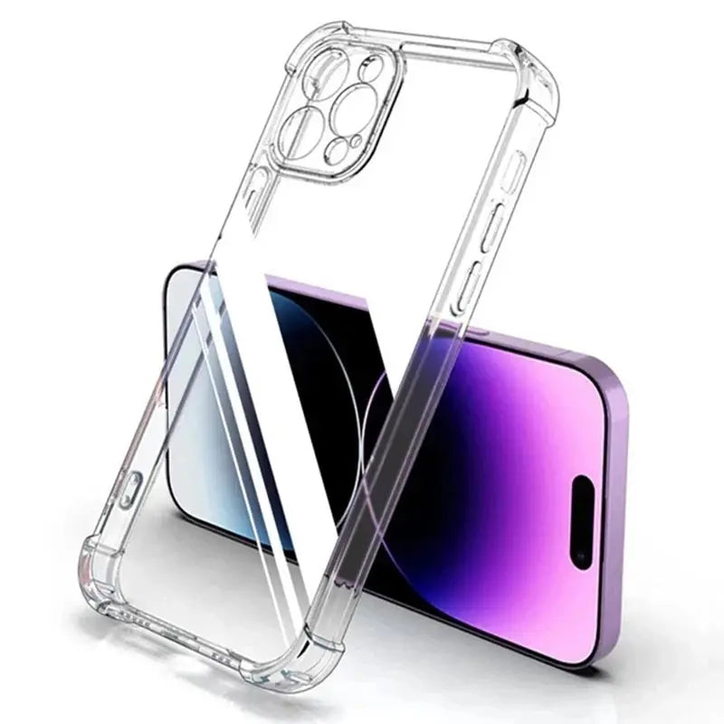 Shockproof Silicone Clear Case  