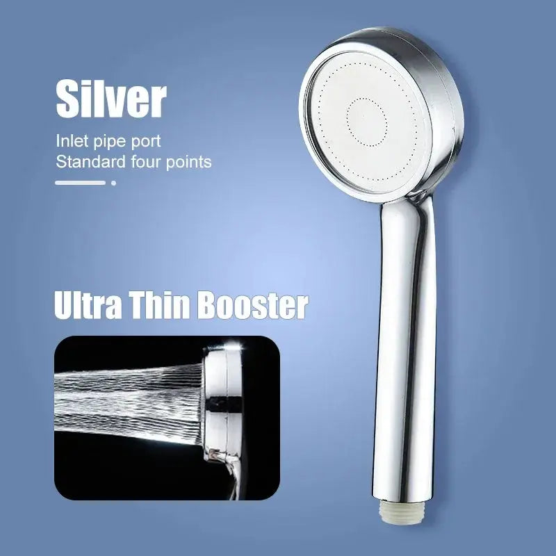 High Pressure Rainfall Shower Head with Chrome Holder  