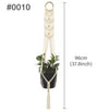 Gardening Macrame Plant shelves Hanging Basket Outdoor Hanger Rope Cotton Linen Flower pot NetCourtyard Wall Hanging Decor  