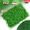 12pcs Green Artificial Plant Panel Wall Boxwood Fence Hedge Mat Grass DecorFor Wall Decoration, Fake Fence, Hedge, 40x60cm  