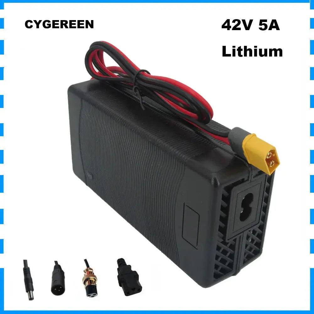 36V Ebike Electric Bike Bicycle Scooter Lipo Charger 42V 5A DC XT60 10S 36 V 20AH 30AH Lithium Li ion Smart Battery Chargers  