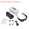 HD 1080P Mini Camcorder Glasses Camera With Bluetooth Headset Polarized Sunglasses Sports Camera Driving Cycling Video Recorder - eboygifts