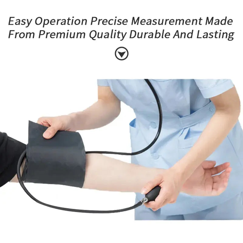 Manual Blood Pressure Monitor Diastolic Sphygmomanometer Medical Doctor Stethoscope Sphygmomanometer Cuff Home Health Monitor XceeFit Official Store