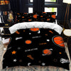 Kids Basketball Duvet Cover Set 3D King Queen Size Cool Sport Theme for Kids Children Teens Ball Gaming Polyester Bedding Set  