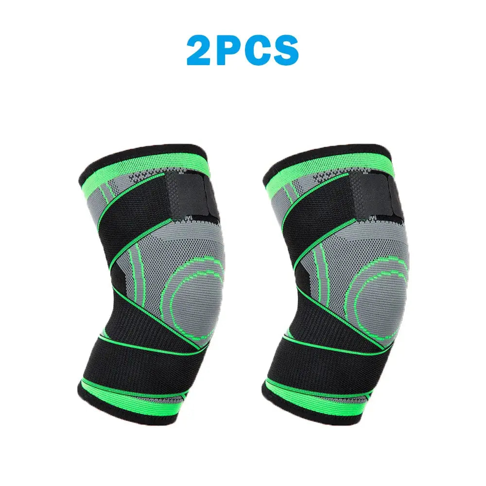 2PCS Knee Pads Sports Pressurized Elastic Kneepad Bracyc Official Store