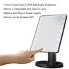 Lighted Makeup Mirror Use Battery And USB Rechargeable Dual-use 16LED Beauty Mirror Portable Touch Screen Dimming Vanity Mirror Wins Fire Light Store