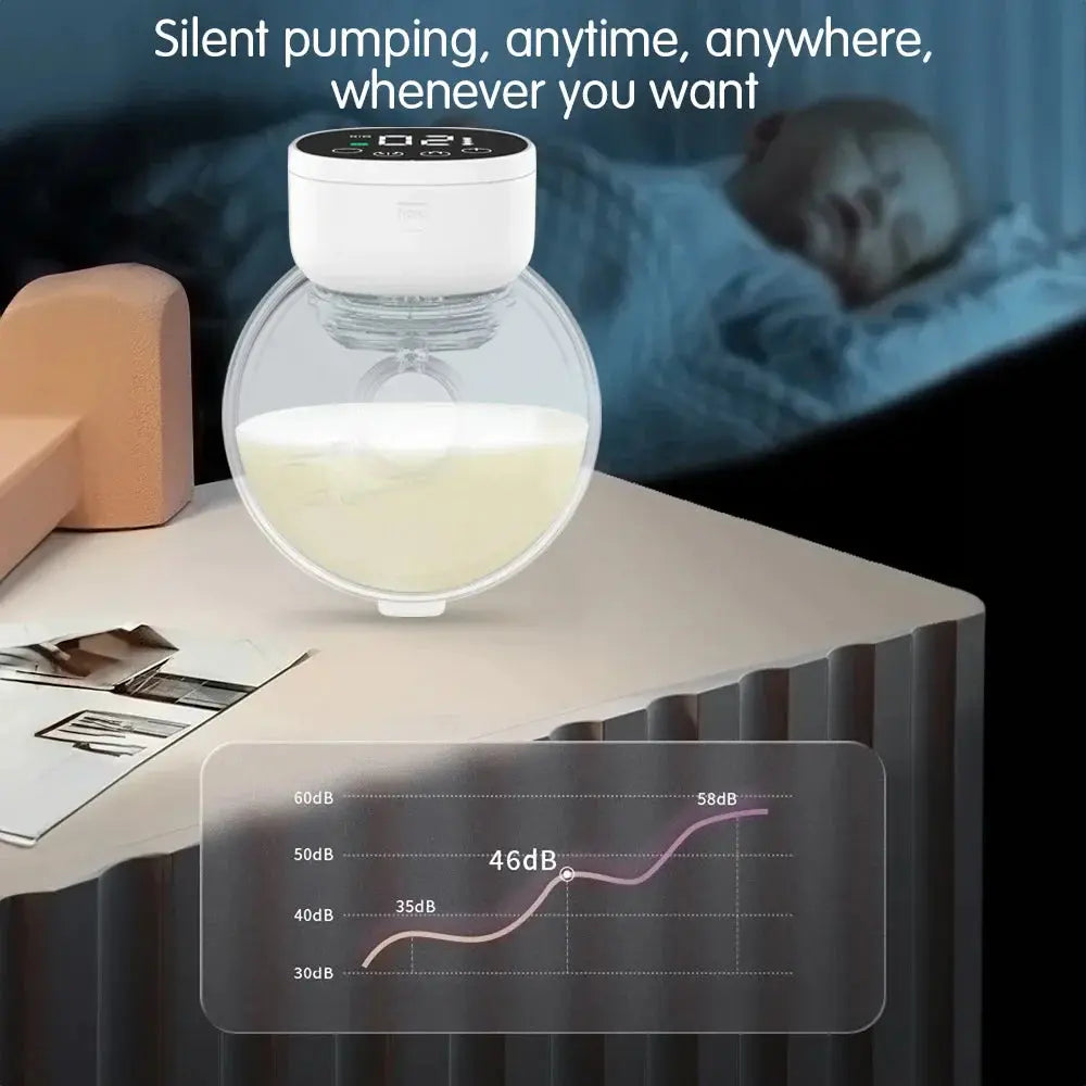 Wearable Electric Breast Pump: Hands-Free, Silent and 3 Modes Featured Toy Store