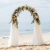 Large Metal Wedding Arch, Balloon Arch Backdrop Arch Stand for Wedding, Bridal, Garden, Yard, Indoor Outdoor Party Decoration  