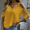 Off Shoulder Lace Blouse - EBOYGIFTS LLC women AttireOff Shoulder Lace Blouse