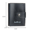 Baellerry RFID Anti-Theft Automatic Pop-Up Card Wallet Buckle Metal Aluminum Shell Card Holder(Black) LOVEEVOL Store  EBOYGIFTS