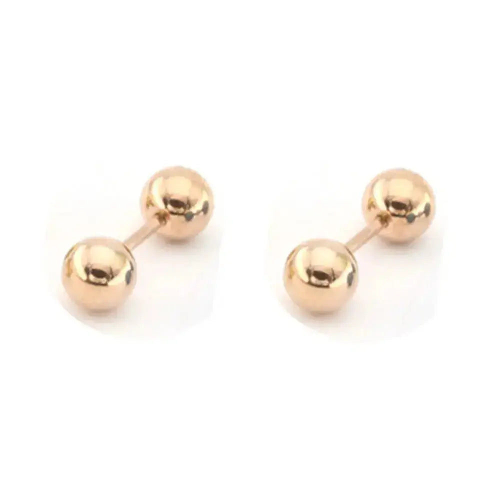 1Pair Medical Titanium Steel Stud Earring VEIVO-Jewellery Store