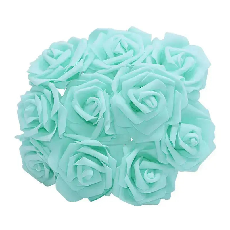 echo-friendly 10/20/30 Heads 8CM Artificial PE Foam Rose Flowers